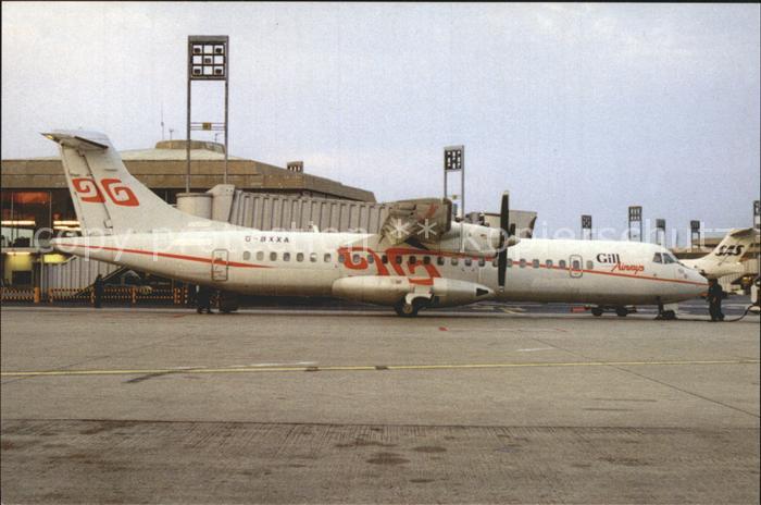 flugzeuge zivil Gill Airways ATR.72 B. BXXA Roissy 1.07.98