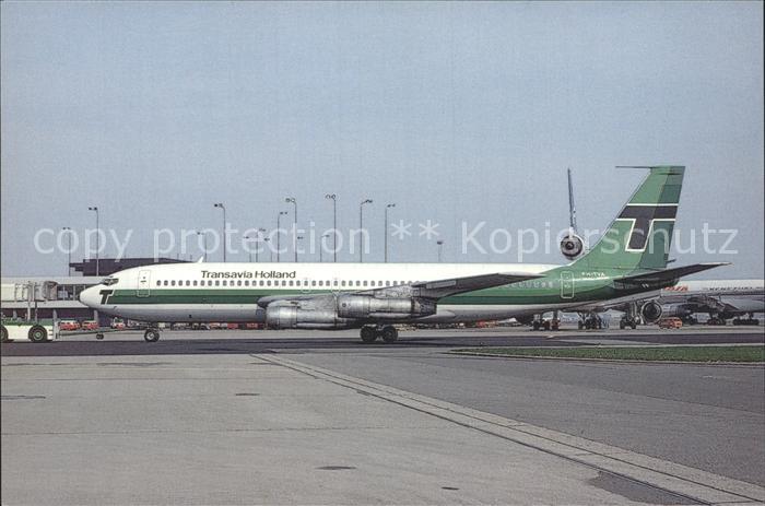 Flugzeuge zivil Transavia Holland B.707.123B PH.TVA C/N 17646 Avril 81