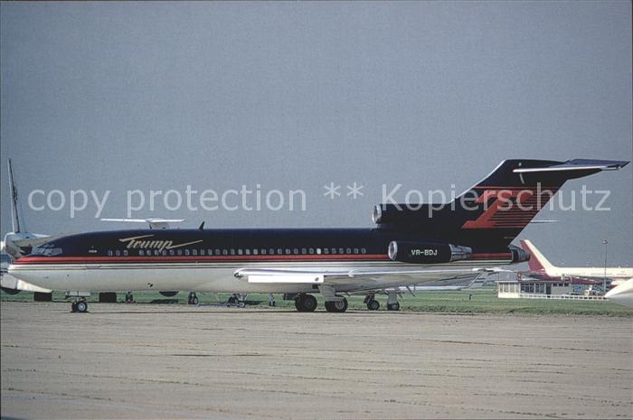 Flugzeuge zivil Trump Shuttle B.727.23 VR.BDJ C/N 20043 Juin 96 LeBourget