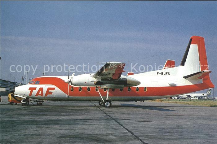 Flugzeuge zivil T-A-F F.27-200 F. BUFU C/N 10228