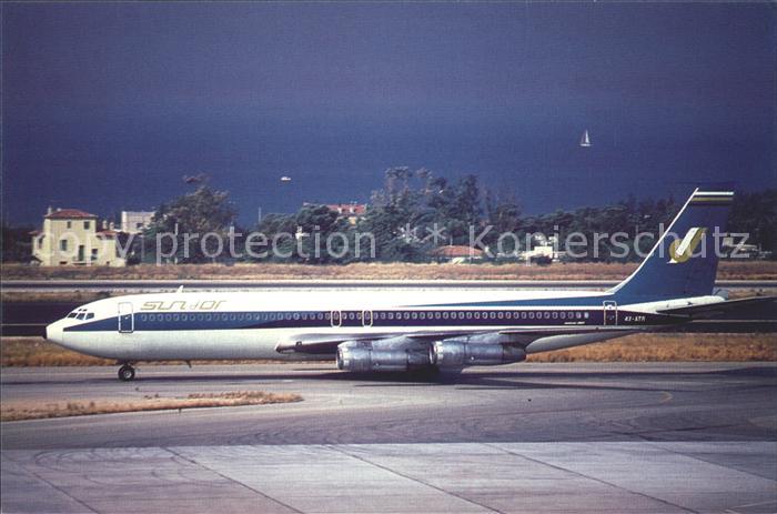 Flugzeuge zivil SUN D´OR B-707-358B 4X-ATR C/N 19004