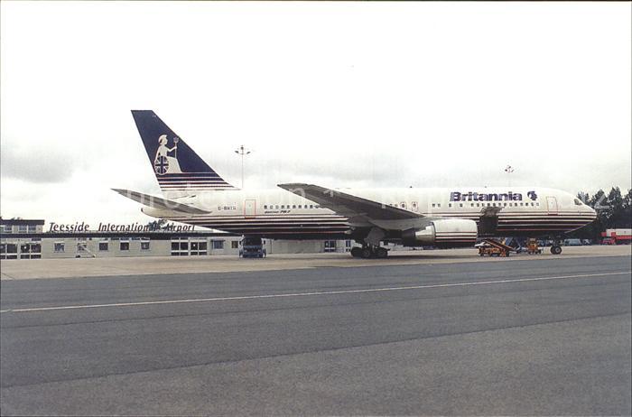 Flugzeuge zivil Britannia Airways Boeing 767 G-BNYS
