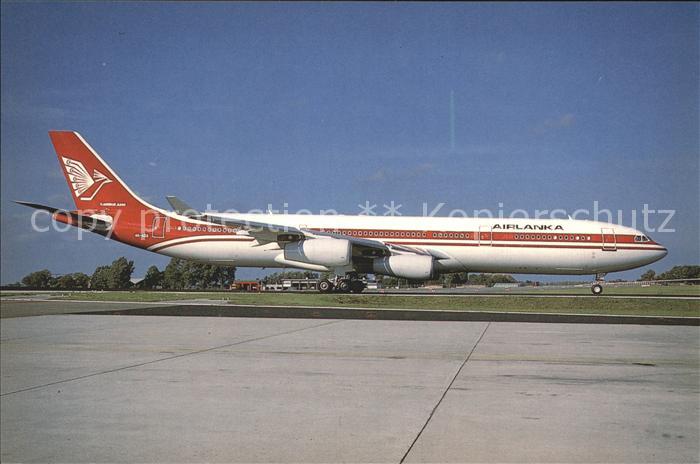 Flugzeuge zivil Air Lanka Airbus A340-311 4R-ADA