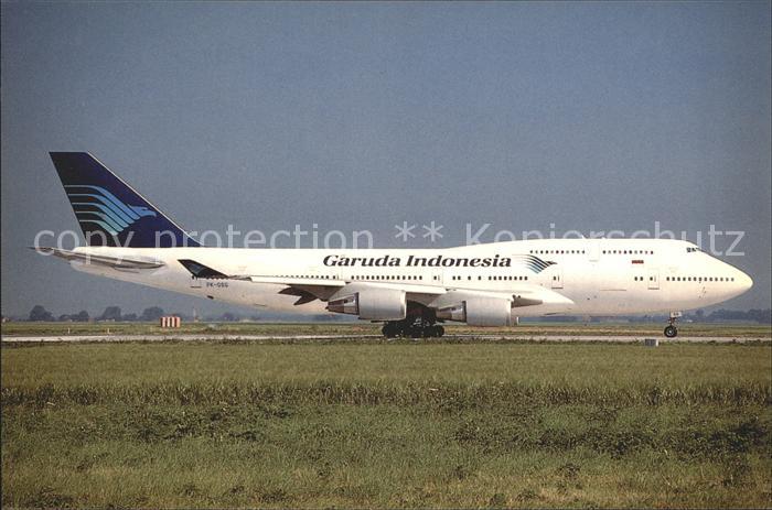 Flugzeuge zivil Garuda Indonesia Boeing 747-4U3 PH-GSG