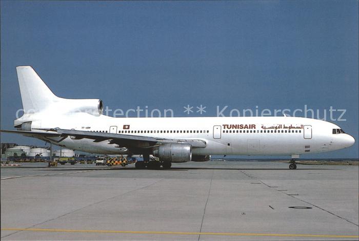 Flugzeuge zivil Tunisair L1011-385 Tristar 100 TF-ABM cn 1221