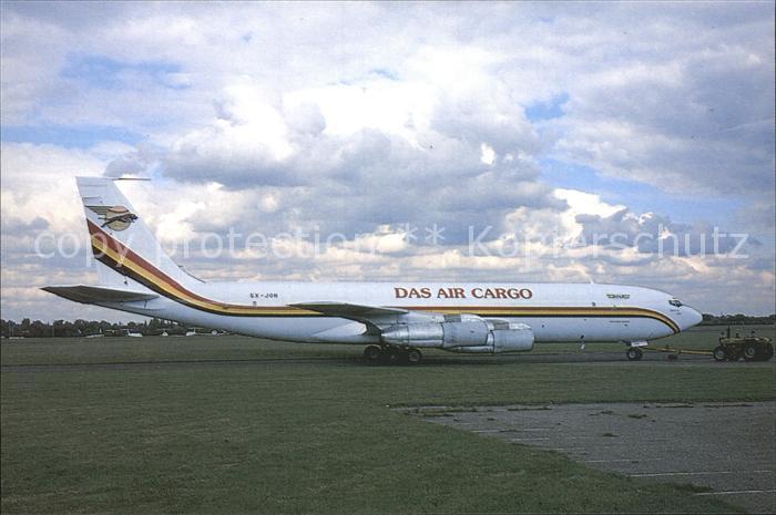 Flugzeuge zivil Das Air Cargo 5X-JON Boeing 707