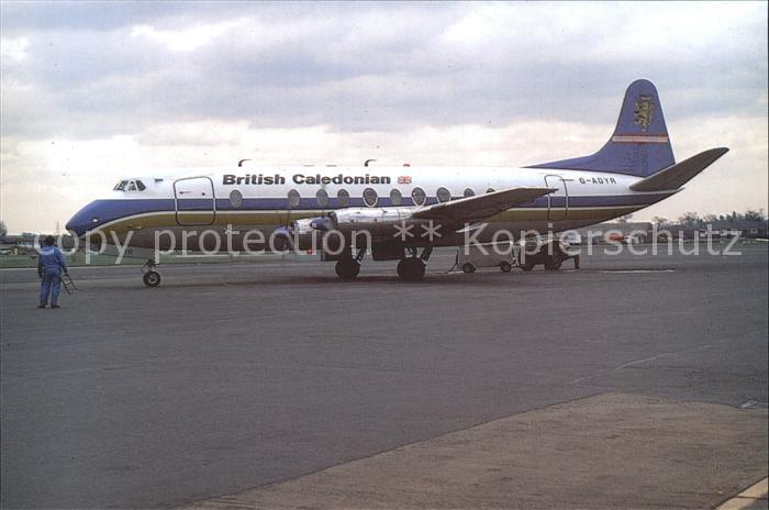 Flugzeuge zivil British Caledonian G-AOYR Viscount
