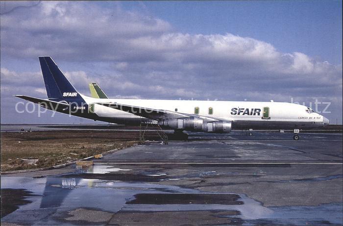 Flugzeuge zivil SFAIR DC 8 - 55 F F-BOUR C/N 45862