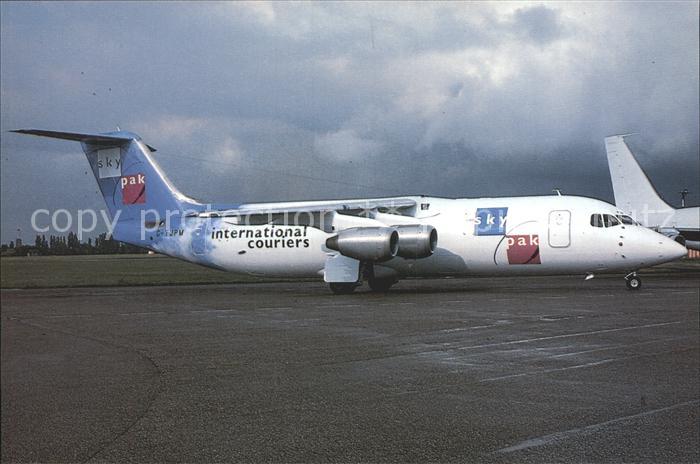 Flugzeuge zivil Skypac G-TJPM BAE146