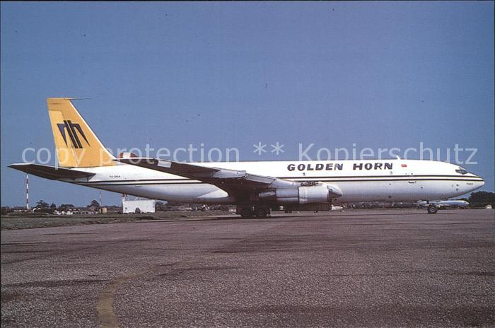 Flugzeuge zivil TC-GHA Boeing 707 Golden Horn