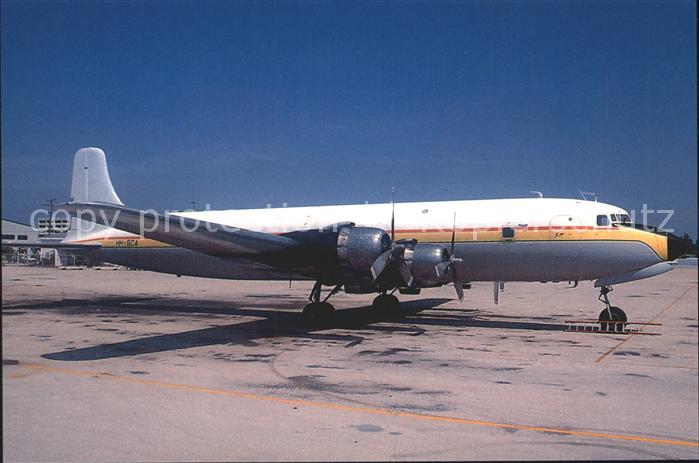 Flugzeuge zivil Haiti Air Freight HH-SCA Douglas DC6B/F c/n 45225/873