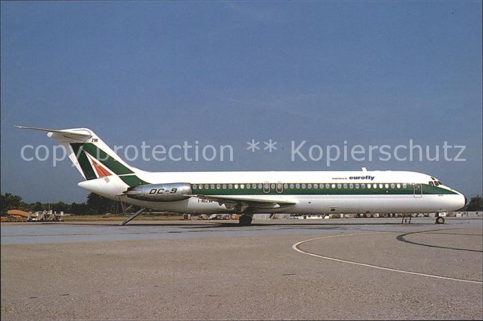 Flugzeuge zivil Douglas DC-9-32 Eurofly