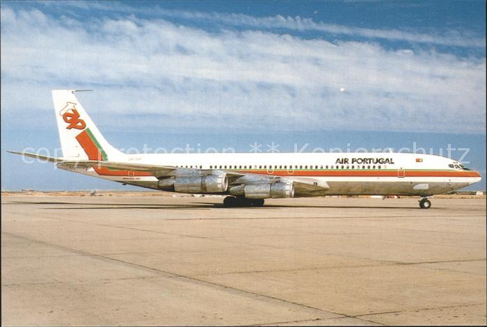 Flugzeuge zivil Postal Nr 38 Boeing 707-3F5C CS-TBT -TAP Air Portugal