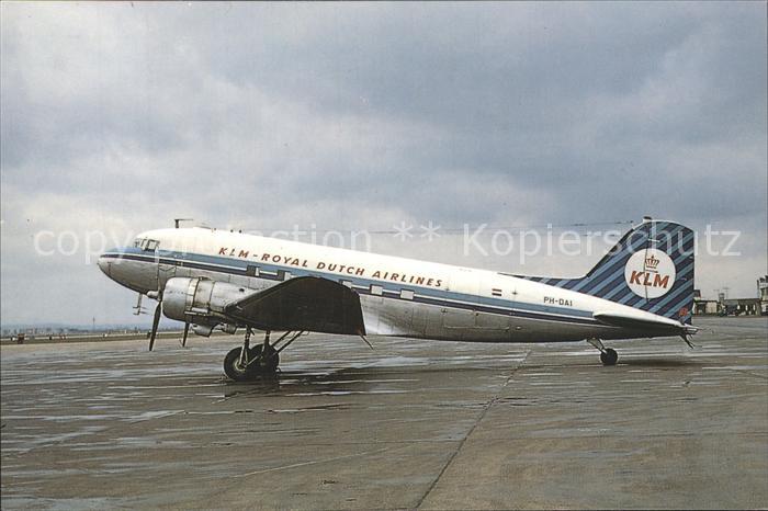 Flugzeuge zivil PH-DAI Douglas DC-3 K.L.M.