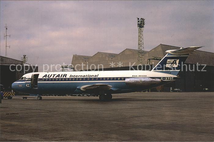 Flugzeuge zivil Autair International G-AVOE BAC 1-11 41