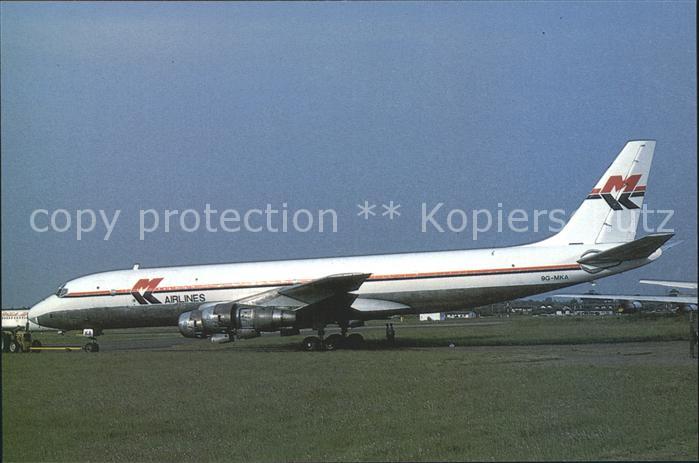 Flugzeuge zivil MK-Airlines 9 G-MKA DC8