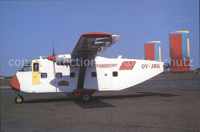 Flugzeuge zivil Danish Air Transport OY-JRK Skyvan