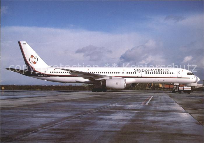 Flugzeuge zivil Swiss World Boeing B-757