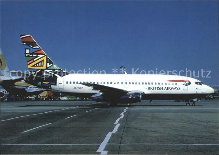 Flugzeuge zivil British Airways/Comair Boeing B-737-200