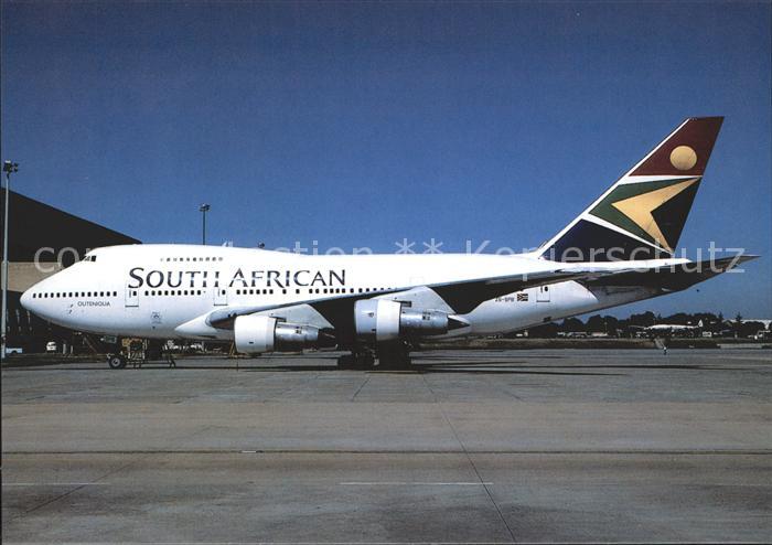 Flugzeuge zivil South African Airways Boeing B-747SP-44