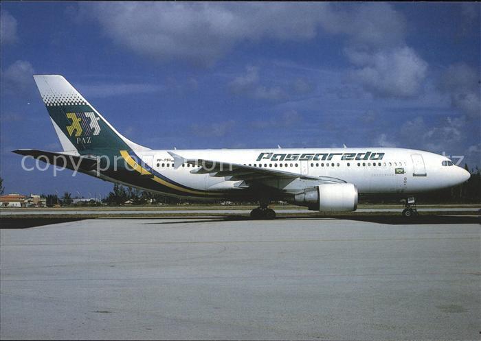 Flugzeuge zivil Passaredo Aibus A-310-300 PP-PSD