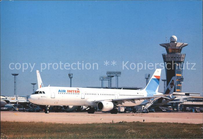 Flugzeuge zivil Air Inter Airbus A. 321 (F-GMZA)