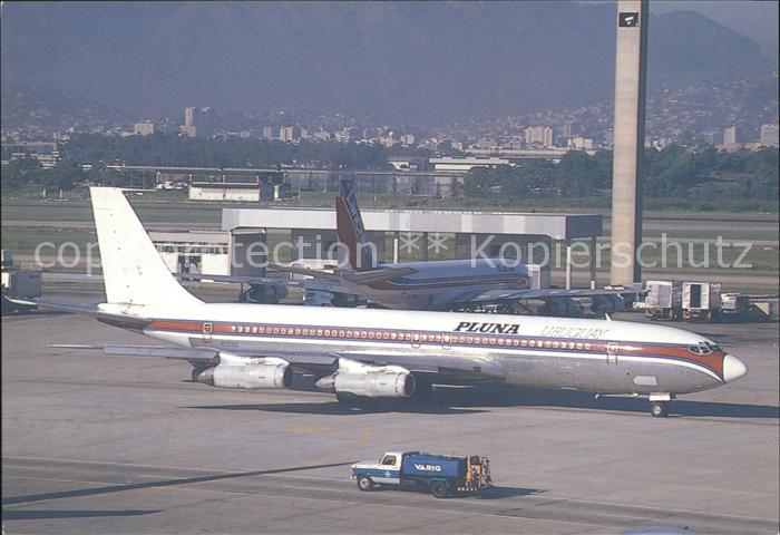 Flugzeuge zivil Pluna Uruguay B707/32 1 B