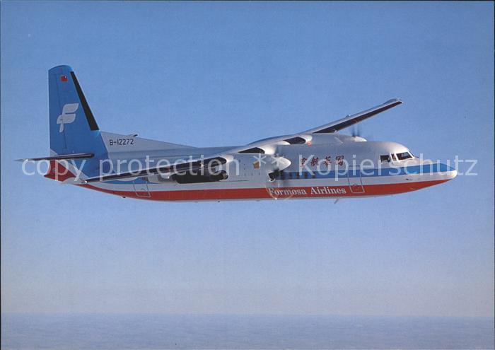 Flugzeuge zivil Formasa Airlines Fokker 50