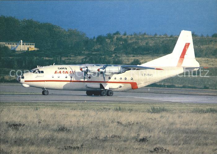 Flugzeuge zivil Balkan Burlgarian Airlines Antonov 12 L