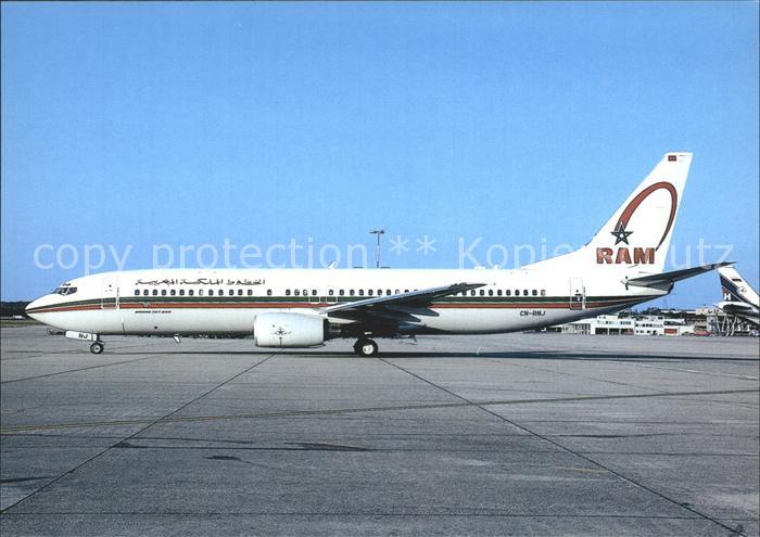 Flugzeuge zivil Royal Air Maroc B-737-8B6