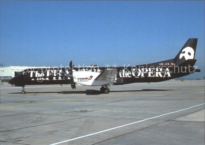 Flugzeuge zivil SAAB 2000 HB-IZK Phanton of the Opera