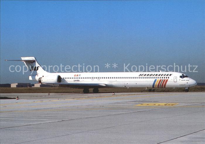 Flugzeuge zivil MCD Douglas MD-90-30 LN-ROA Scandinavian