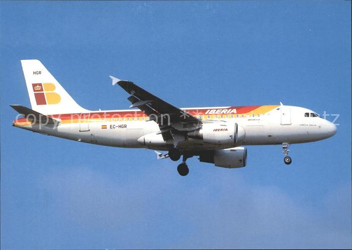 Flugzeuge zivil Iberia Airbus Industrie A319-111