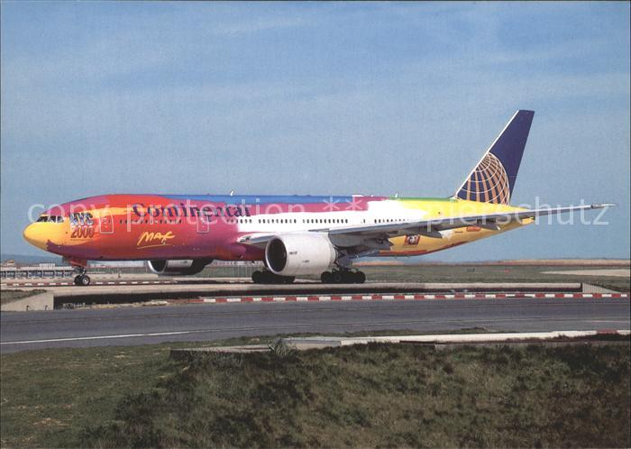 Flugzeuge zivil Boeing 777-224 Continental