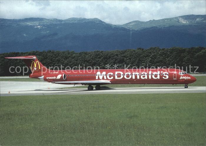 Flugzeuge zivil MCD Dougs MD-83 MC-Donalds