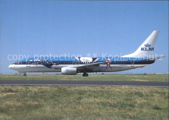 Flugzeuge zivil Boeing 737-8K2 KLM