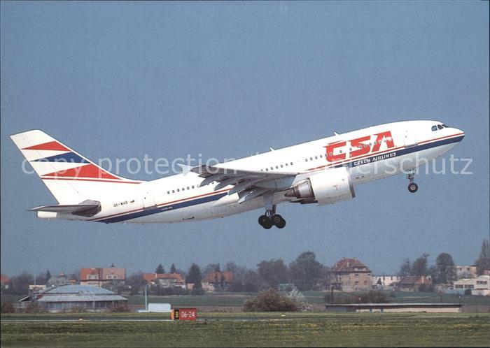 Flugzeuge zivil CSA Airbus Industries A310-304 ET