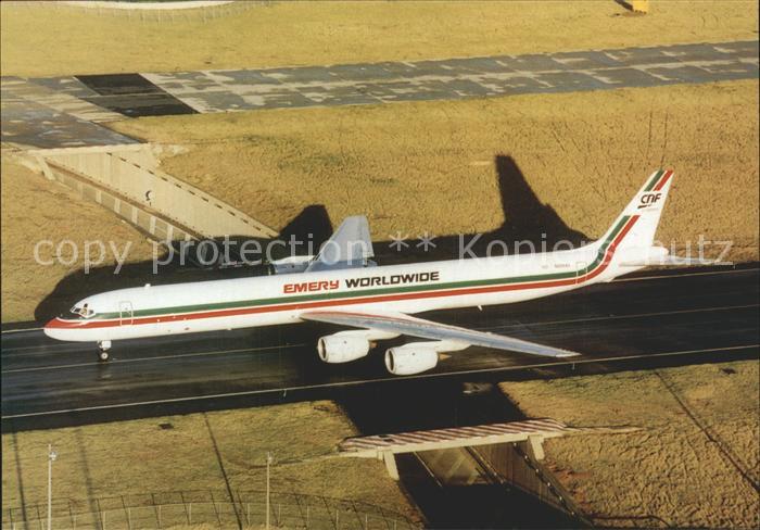 Flugzeuge zivil Emery Worldwide MAC Donnel-Douglas DC 8-73F N600AL Cn 432 CDG 9/