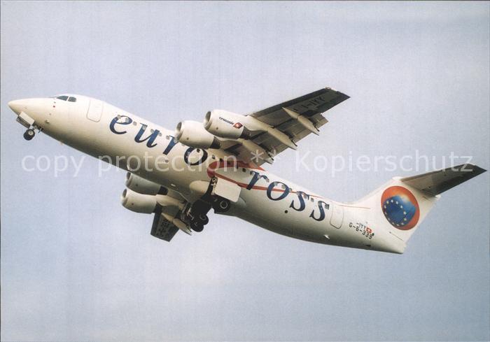 Flugzeuge zivil Euro Cross AVRO RJ 100