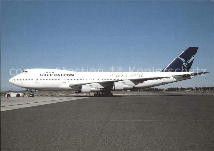 Flugzeuge zivil Gulf Falcon Boeing 747-246B 3D-GFB (cn