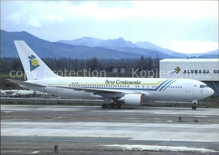 Flugzeuge zivil Aero Continente B-767-219 ER CC-CJP c/n 24150 Santiago