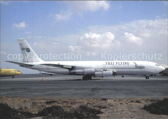 Flugzeuge zivil Thai Flying Service B-707-321 C HS-TFS c/n 19372 Sharjah