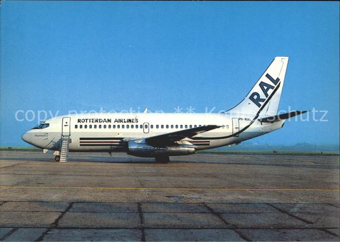 Flugzeuge zivil Rotterdam Airlines Boeing 737-2M8