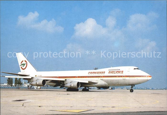 Flugzeuge zivil Cameroon Airlines Boeing 747 (TJ-CAB) Paris-Orly