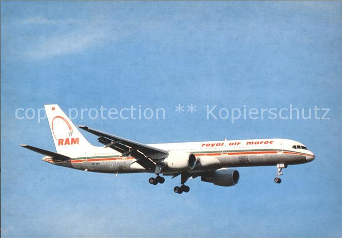 Flugzeuge zivil Royal Air Maroc Boeing 757 (CN-RMT)