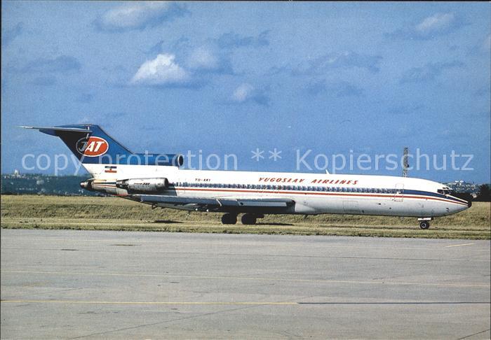 Flugzeuge zivil Yugoslav Airlines Boeing 727-200 (YU-AKI)