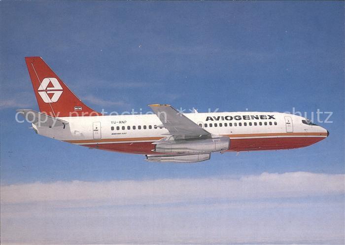 Flugzeuge zivil Aviogenex Boeing 737-2K3
