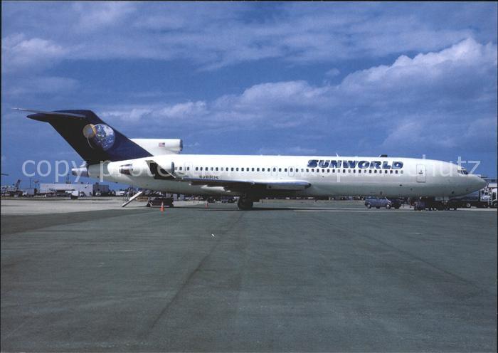 Flugzeuge zivil Sunworld B727-200 Winglets N282US