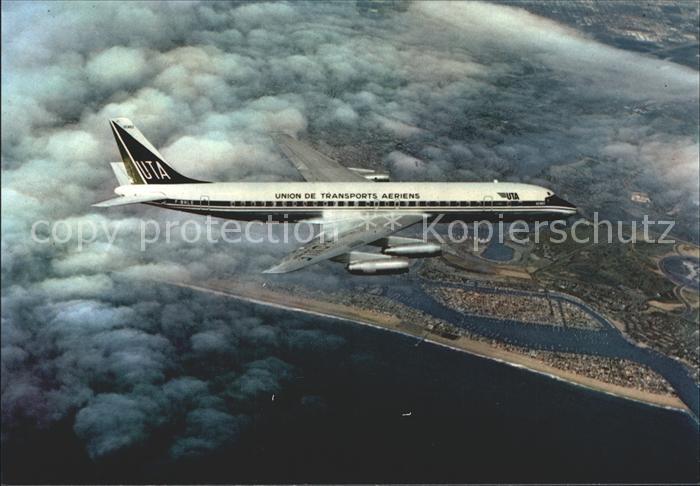 Flugzeuge zivil Union de Transports Aeriens Supe DC 8 62 U.T.A. (F-BNLE)