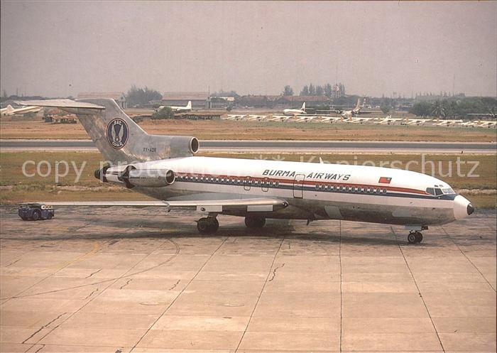 Flugzeuge zivil Burma Airways Boeing 727-193 XY-ADR